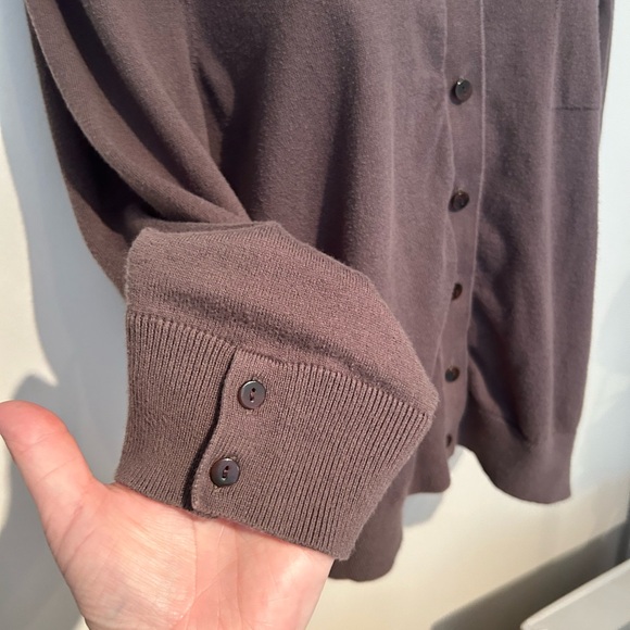 Gap Women’s Brown Cardigan Size Large - Picture 7 of 9